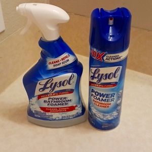 Lysol bathroom cleaner